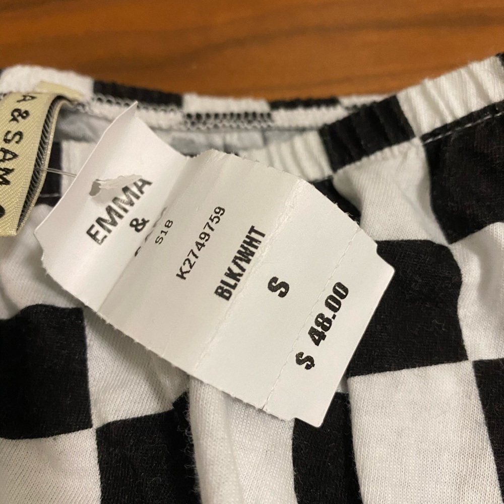 Emma and Sam tube top NWT